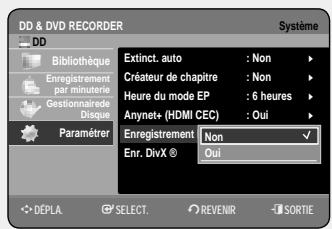 SAMSUNG DVD-HR757 - Utilisation d'Anynet+ (HDMI CEC) - 2
