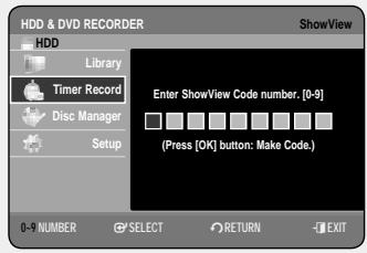 SAMSUNG DVD-HR757 - Using the TIMER button - 2