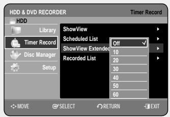 SAMSUNG DVD-HR757 - Up to twelve programmes can be preset - 3