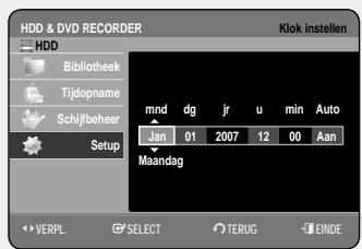 SAMSUNG DVD-HR757 - Inschakelen en automatisch instellen - 10