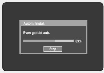 SAMSUNG DVD-HR757 - Inschakelen en automatisch instellen - 4