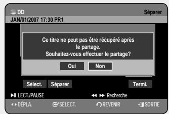 SAMSUNG DVD-HR757 - Utilisation du bouton TITLE LIST - 7