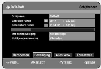 SAMSUNG DVD-HR757 - De naam van een muziek-, Foto- of DivX-bestand wijzigen - 4