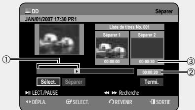 SAMSUNG DVD-HR757 - Utilisation du bouton TITLE LIST - 5