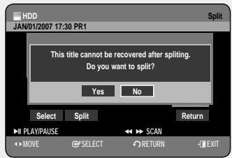 SAMSUNG DVD-HR757 - Using the TITLE LIST button - 7