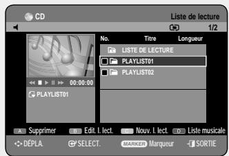 SAMSUNG DVD-HR757 - Liste de lecture - 5
