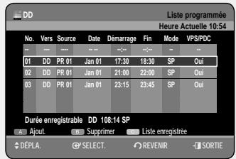 SAMSUNG DVD-HR757 - Retour au menu précédent - 3