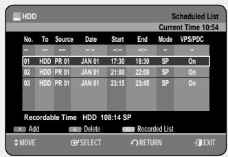 SAMSUNG DVD-HR757 - Using the TIMER button - 2