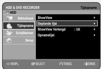 SAMSUNG DVD-HR757 - De toets TIMER gebruiken - 1