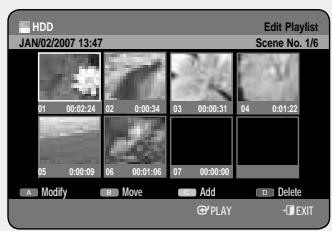 SAMSUNG DVD-HR757 - Using the PLAY LIST button - 3