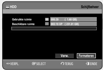 SAMSUNG DVD-HR757 - Alle titellijsten/DivX-lijsten/muzieklijsten/fotolijsten verwijderen - 2