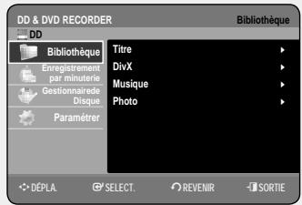 SAMSUNG DVD-HR757 - Branchement aux péripériques USB - 3