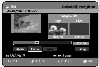 SAMSUNG DVD-HR757 - De toets TITLE LIST gebruiken - 6