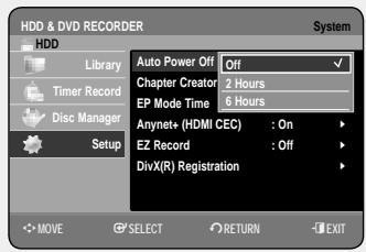 SAMSUNG DVD-HR757 - Setting up the Language Options - 3