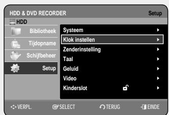 SAMSUNG DVD-HR757 - Inschakelen en automatisch instellen - 9