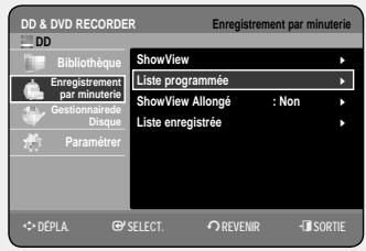 SAMSUNG DVD-HR757 - Utilisation du bouton TIMER - 1