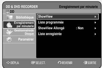 SAMSUNG DVD-HR757 - Utilisation du bouton TIMER - 1