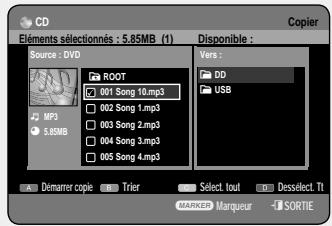 SAMSUNG DVD-HR757 - Utilisation du bouton TITLE LIST - 2