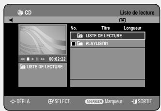 SAMSUNG DVD-HR757 - Vou puez enregister jusqu'à 30 pistes dans la liste de lecture. - 5