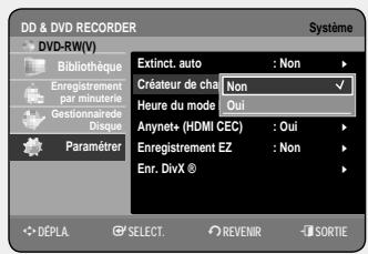 SAMSUNG DVD-HR757 - Configuration des options de langue - 4