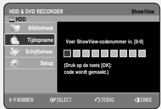 SAMSUNG DVD-HR757 - De toets TIMER gebruiken - 2