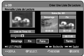 SAMSUNG DVD-HR757 - Sélection du Contenu - 11