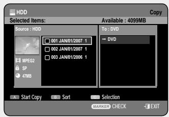 SAMSUNG DVD-HR757 - Using the TITLE LIST button - 2