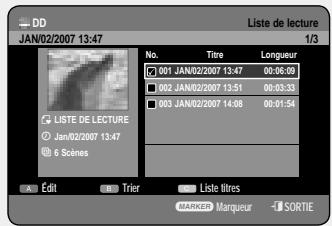 SAMSUNG DVD-HR757 - Ajout d'une scène - 3