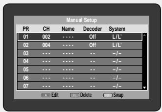SAMSUNG DVD-HR757 - This menu is used to set the current ti - 4