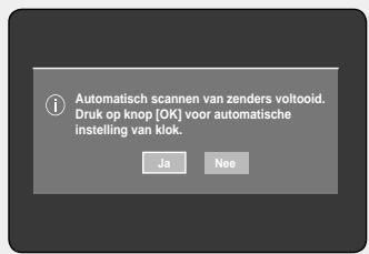 SAMSUNG DVD-HR757 - Inschakelen en automatisch instellen - 5