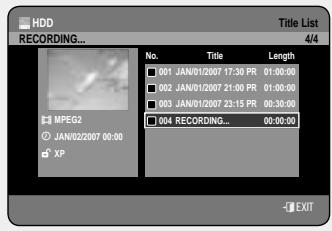 SAMSUNG DVD-HR757 - Stopping Playback / Recording - 1