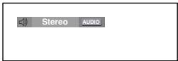 SAMSUNG DVD-P260K - Using the AUDIO button - 2