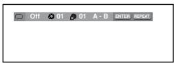 SAMSUNG DVD-P260K - Using the A-B Repeat function - 1