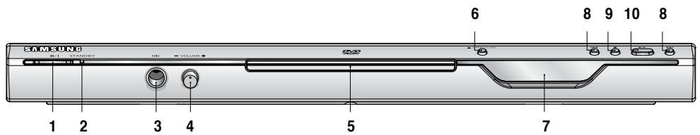 SAMSUNG DVD-P260K - Face avant - 1