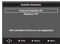 SAMSUNG DVD-P361K - Using the SUBTITLE button (DVD/MPEG4) - 2