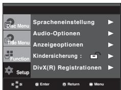 SAMSUNG DVD-P361K - Alterseinstufung einstellen - 1