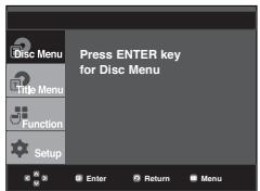 SAMSUNG DVD-P361K - Using the Disc Menu - 1