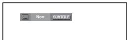 SAMSUNG DVD-P361K - Utilisation du bouton SUBTITLE (DVD/MPEG4) - 1