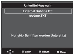 SAMSUNG DVD-P361K - Taste SUBTITLE verwenden (DVD/MPEG4) - 2