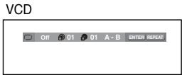 SAMSUNG DVD-P361K - Using the A-B Repeat function - 2