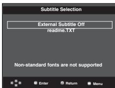 SAMSUNG DVD-P560 - Using the SUBTITLE button (DVD/MPEG4) - 2
