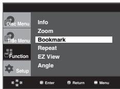 SAMSUNG DVD-P560 - Using theBookmark Function (DVD/VCD) - 1