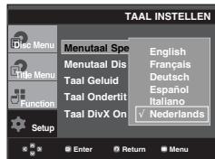 SAMSUNG DVD-P560 - Menutaal spelER - 1