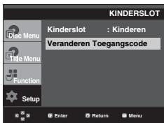 SAMSUNG DVD-P560 - De toegangscode wijzigen - 3