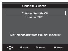 SAMSUNG DVD-P560 - Druk op de toets SUBTITLE. - 2
