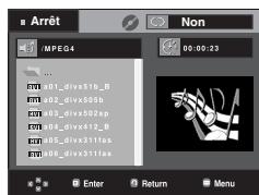 SAMSUNG DVD-P560 - Fonction lecture de fichiers MPEG4 - 1