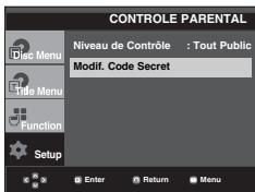 SAMSUNG DVD-P560 - Changement du mot de passer - 3