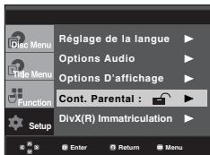 SAMSUNG DVD-P560 - Changement du mot de passer - 2