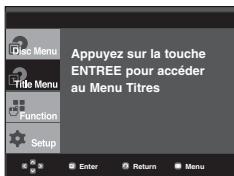 SAMSUNG DVD-P560 - Utilisation du menu Titres - 1