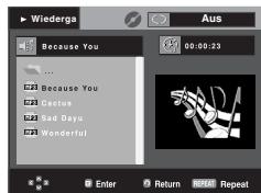 SAMSUNG DVD-P560 - MP3/WMA/CD Audio-Dateien wiedergeben - 1